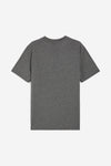 Men's Cotton T Shirt - Dark Melange Grey 2