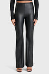 WR.UP® Faux Leather - Super High Waisted - Super Flare - Black 2