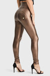 WR.UP® Faux Leather - Super High Waisted - Full Length - Bronze 1