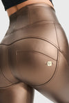 WR.UP® Faux Leather - Super High Waisted - Full Length - Bronze 6