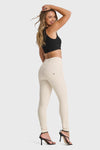WR.UP® SNUG Jeans - High Waisted - Full Length - Ivory 6