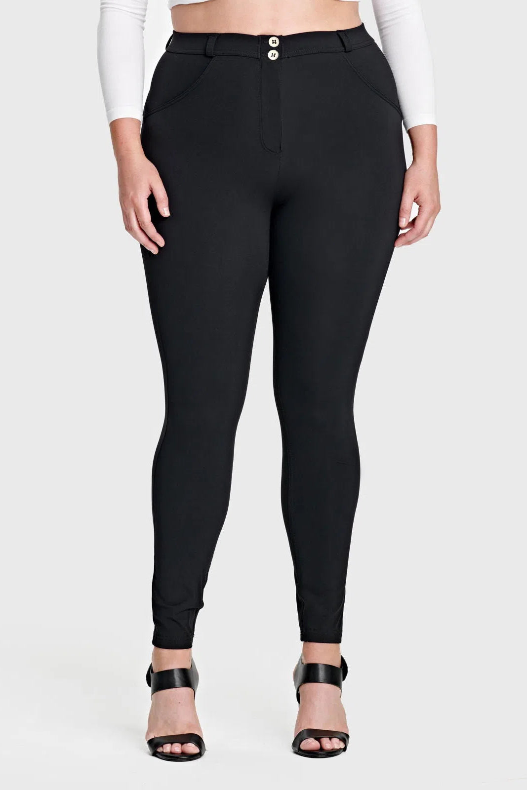 WRUP Curvy Diwo Pro - High Waisted - Full Length - Black 3