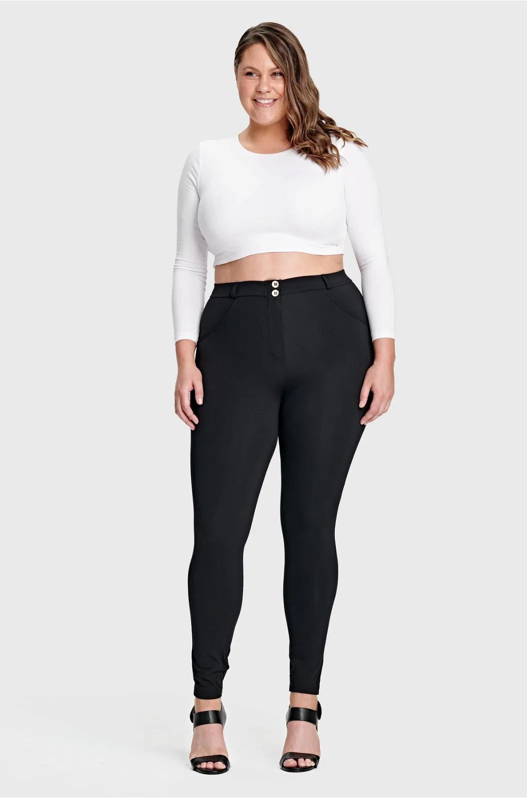 WRUP Curvy Diwo Pro - High Waisted - Full Length - Black