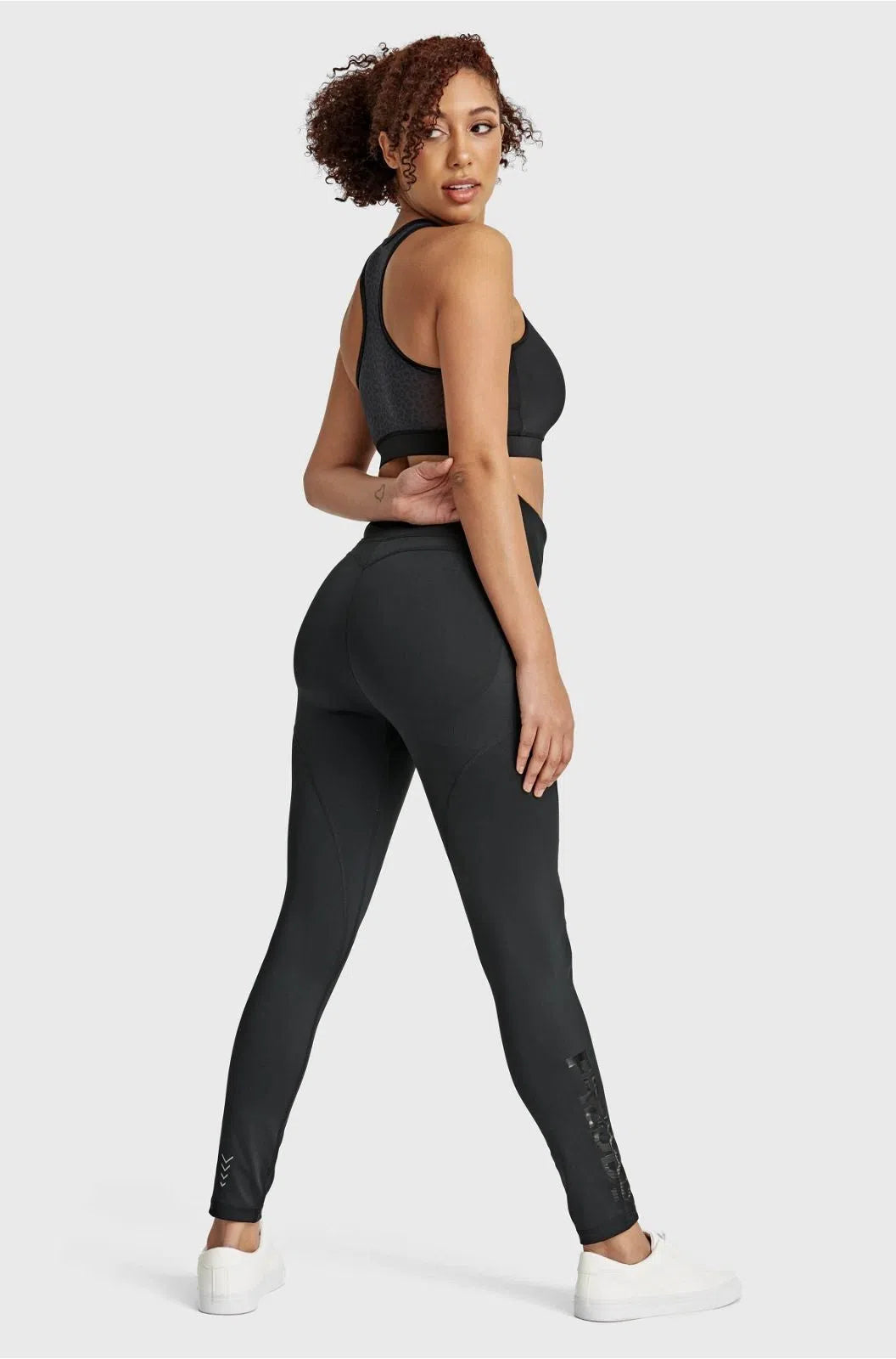 WRUP Diwo Sport - High Waisted - 7/8 Length - Black
