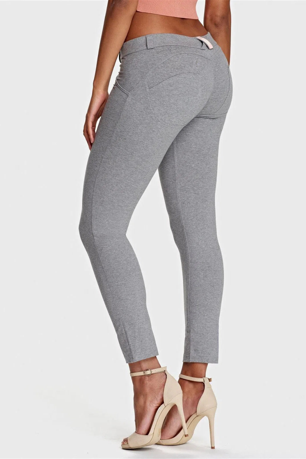 WRUP Fashion - Low Rise - 7/8 Length - Melange Grey 3