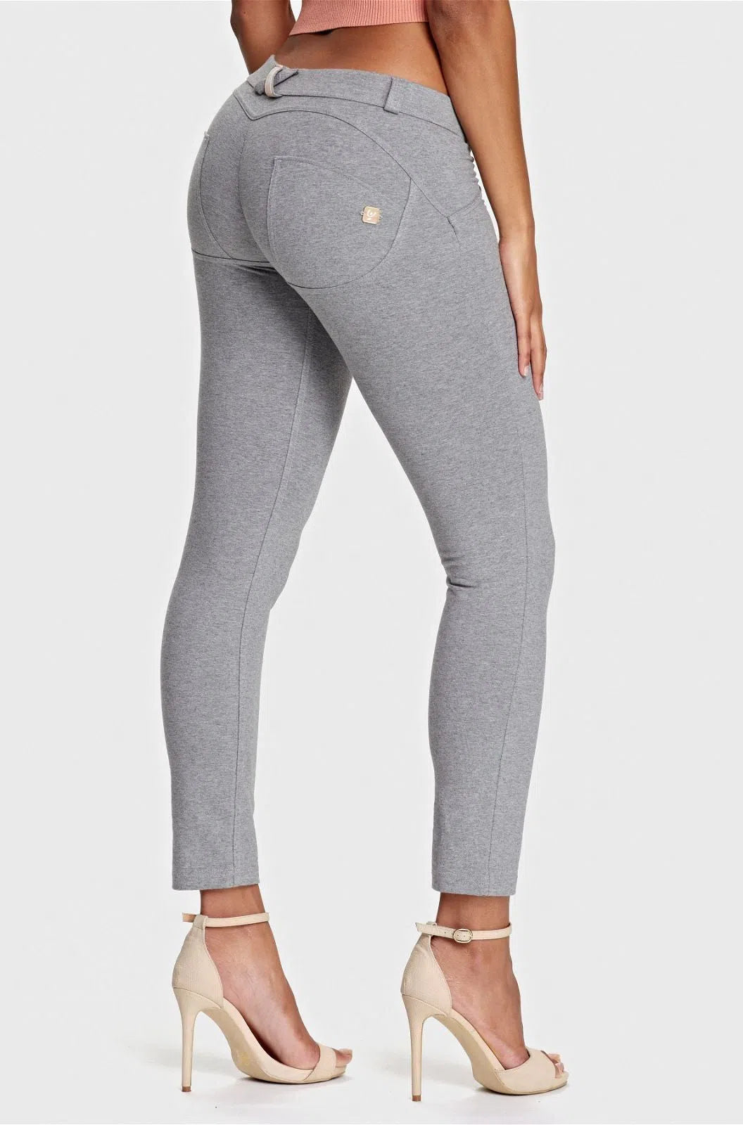 WRUP Fashion - Low Rise - 7/8 Length - Melange Grey