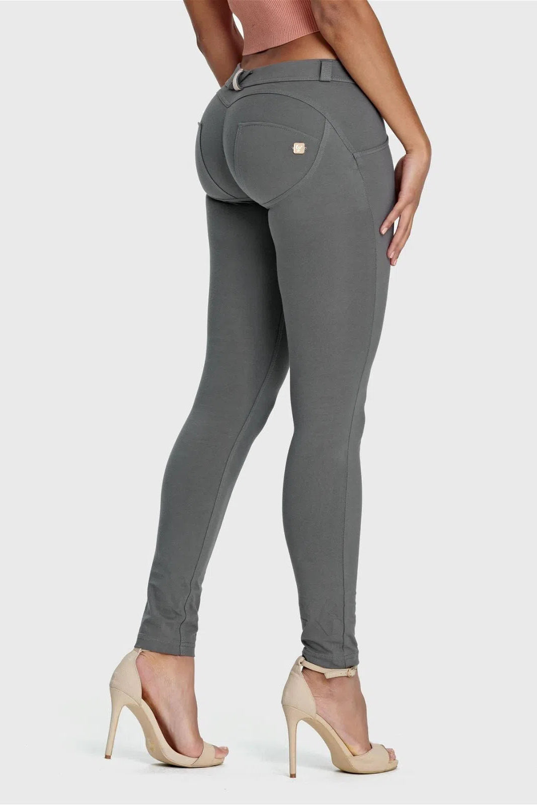 WRUP Fashion - Low Rise - Full Length - Grey 3