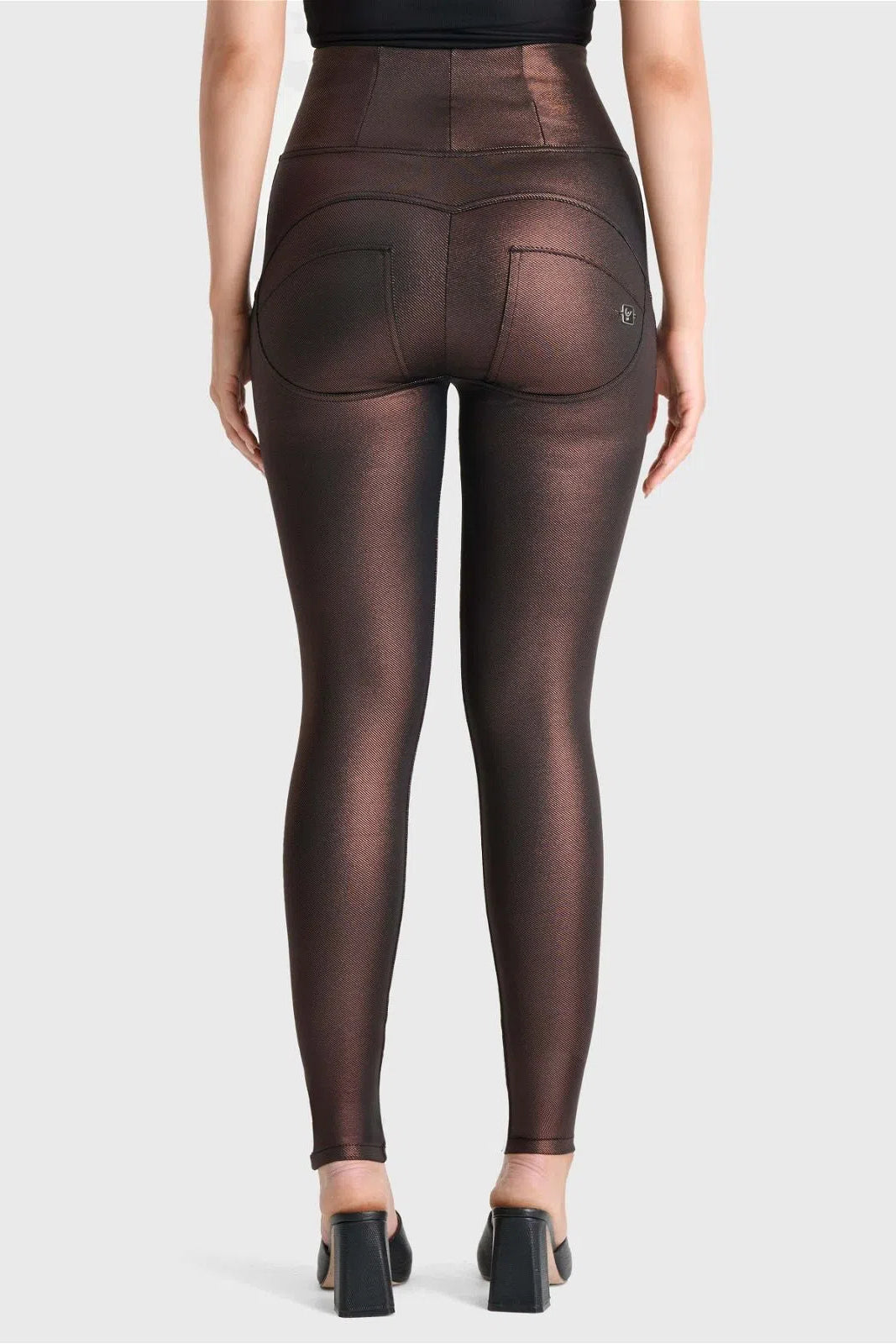WRUP Metallic Lurex - Super High Waisted - Full Length - Bronze 3