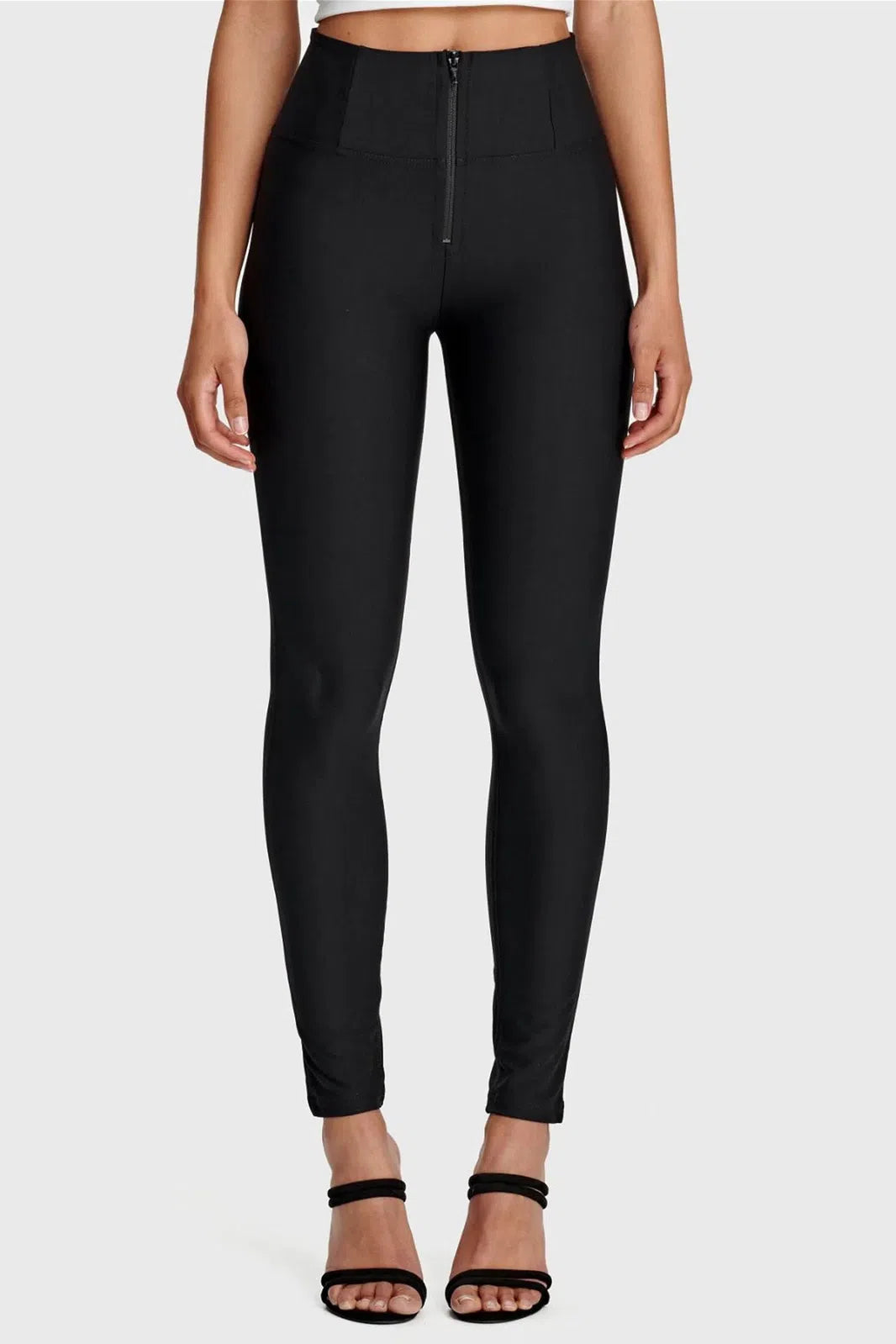 WRUP Thick Layered Diwo Pro - High Waisted - 7/8 Length - Black 1