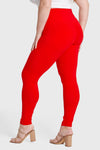 WR.UP® Curvy Fashion - Zip High Waisted - Full Length - Red 10