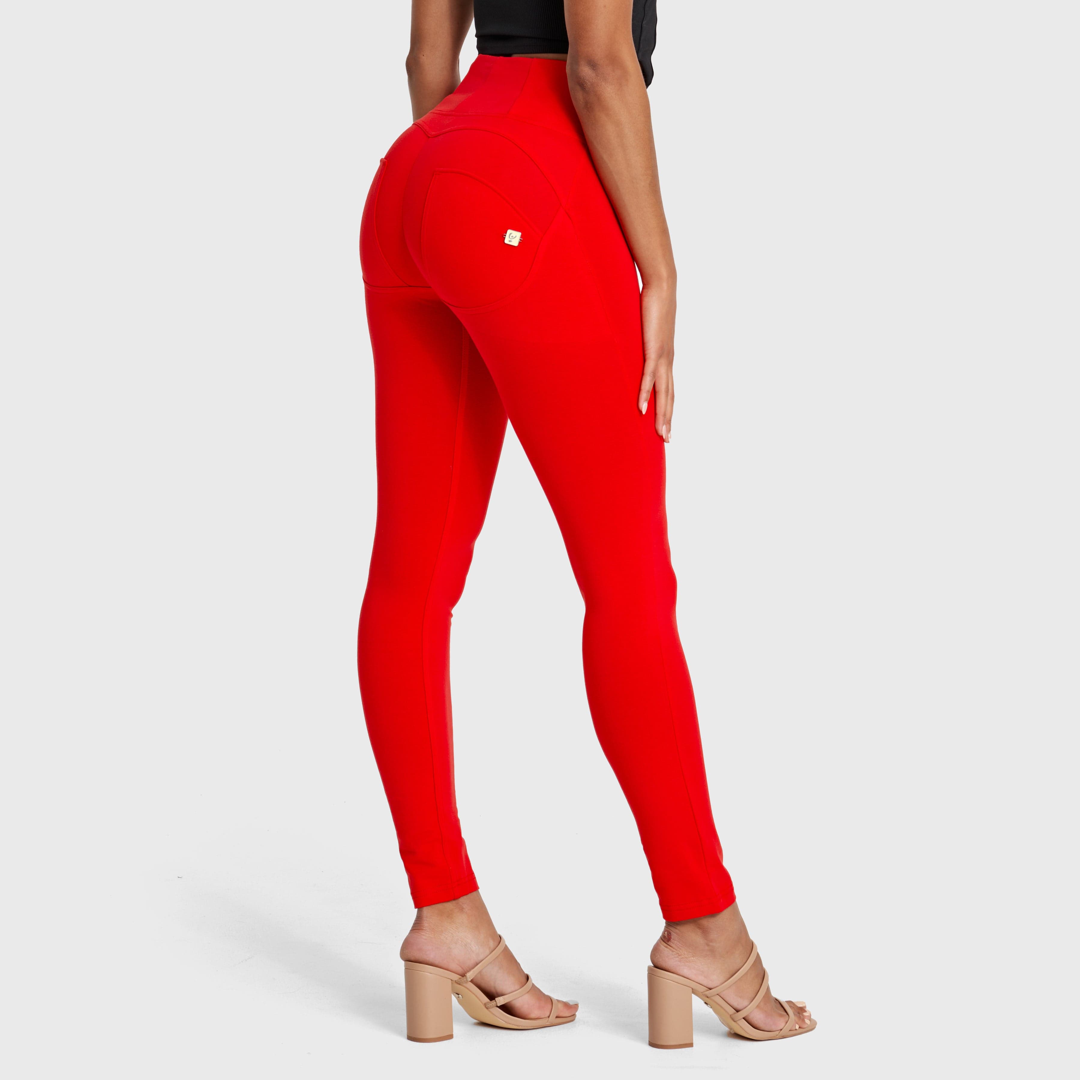 WR.UP® Fashion - High Waisted - Full Length - Red 1