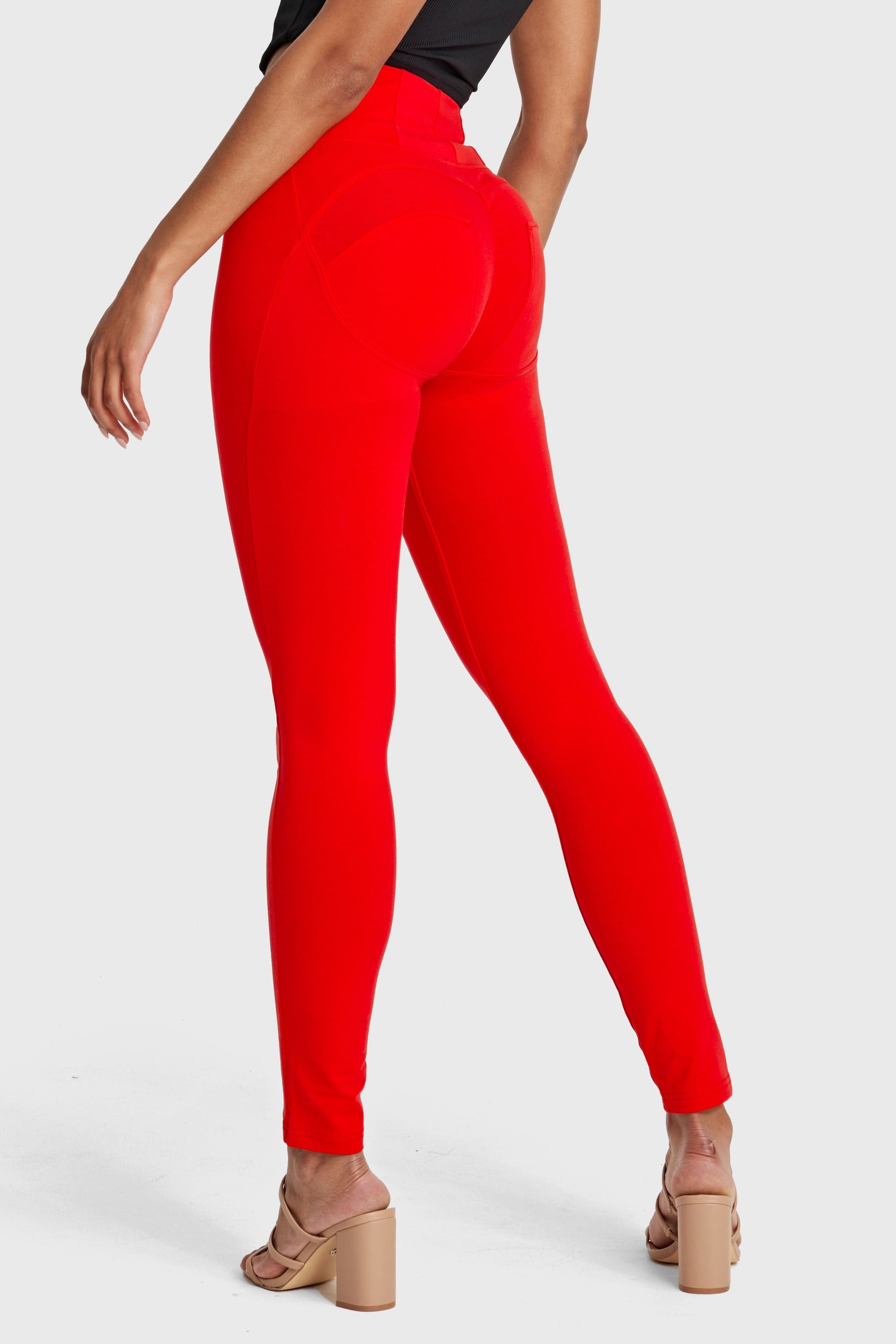 WR.UP® Fashion - High Waisted - Full Length - Red 9