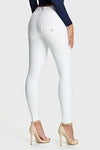 WR.UP® Faux Leather - Mid Rise - Full Length - White 1