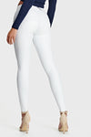WR.UP® Faux Leather - Mid Rise - Full Length - White 4
