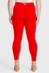 WR.UP® Curvy Fashion - High Waisted - 7/8 Length - Red 10