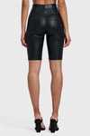WR.UP® Metallic Lurex - High Waisted - Biker Shorts - Midnight Black 4