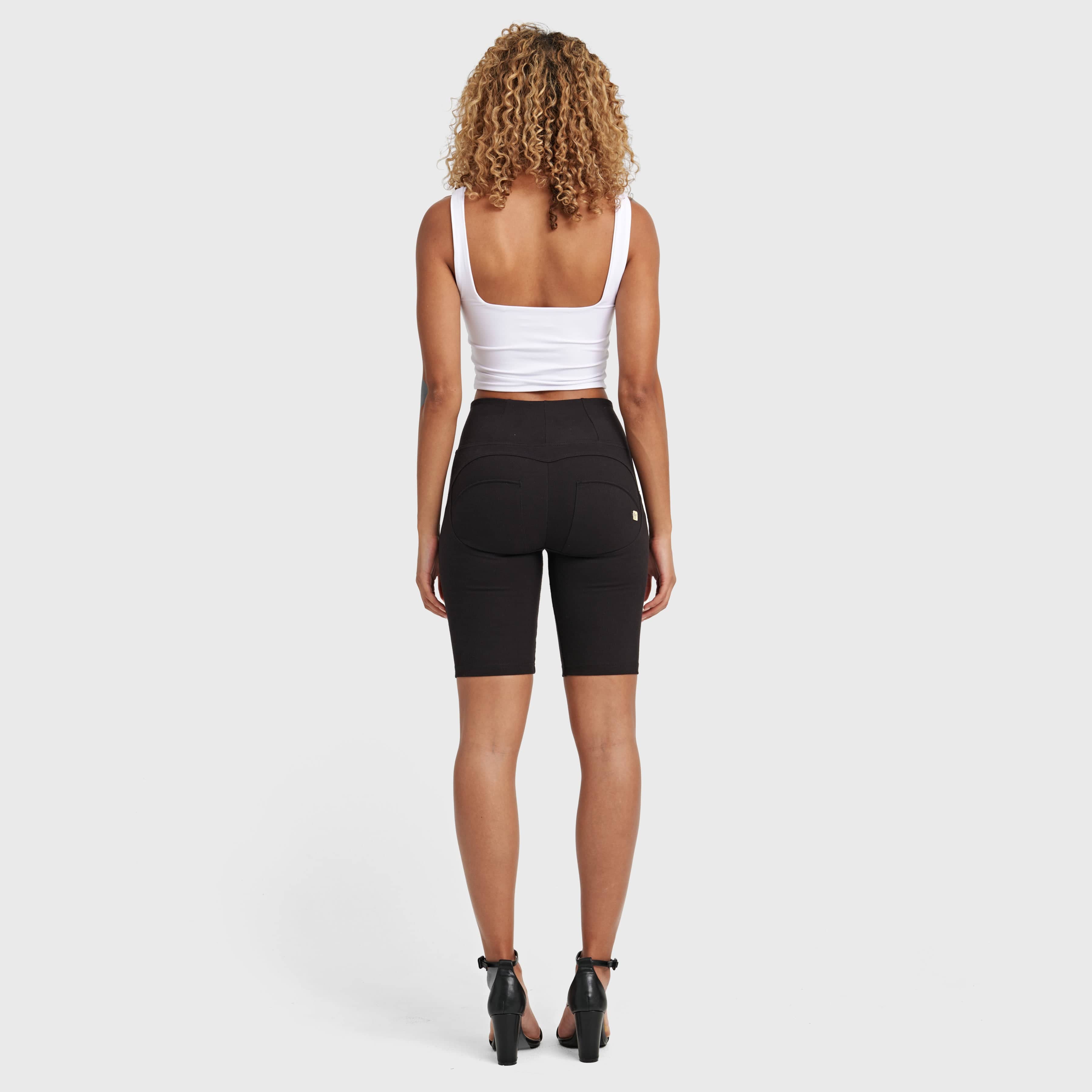 WR.UP® Drill Limited Edition - High Waisted - Biker Shorts - Black 3