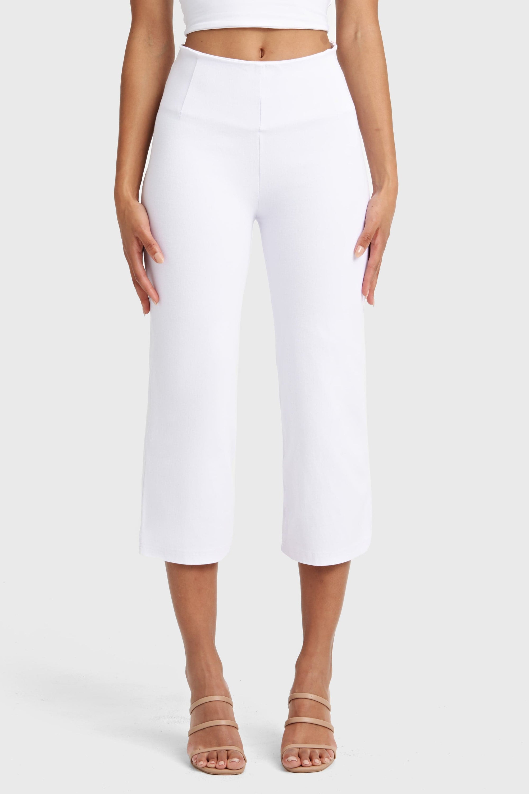 WR.UP® Snug Jeans - High Waisted - Cropped - White 9