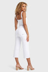 WR.UP® Snug Jeans - High Waisted - Cropped - White 8
