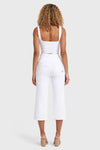 WR.UP® Snug Jeans - High Waisted - Cropped - White 7