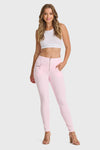 WR.UP® Snug Jeans - High Waisted - Full Length - Baby Pink 2