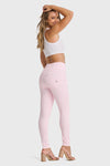 WR.UP® Snug Jeans - High Waisted - Full Length - Baby Pink 7