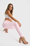 WR.UP® Snug Jeans - High Waisted - Full Length - Baby Pink 4