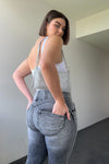 WR.UP® Snug Curvy Ripped Jeans - High Waisted - Full Length - Grey Stonewash + Grey Stitching 3