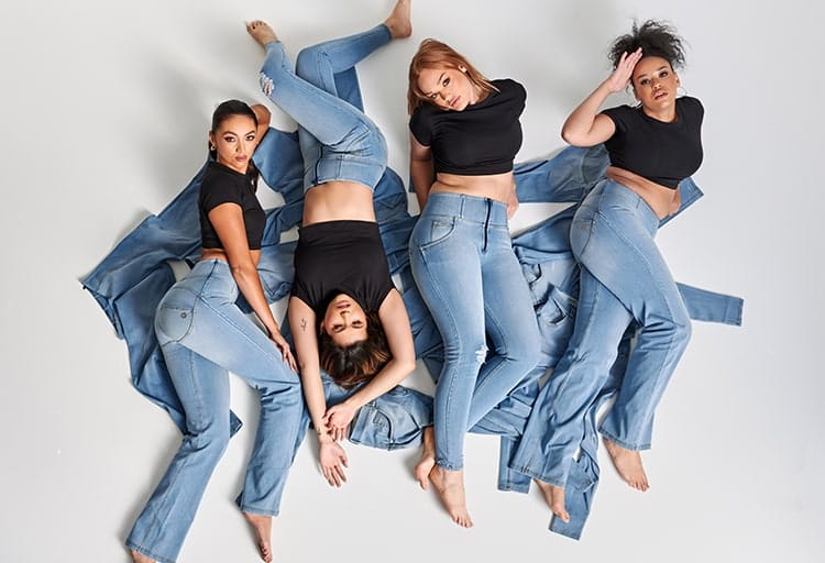 Real denim jeans made with 100% organic cotton and other sustainable fabrics